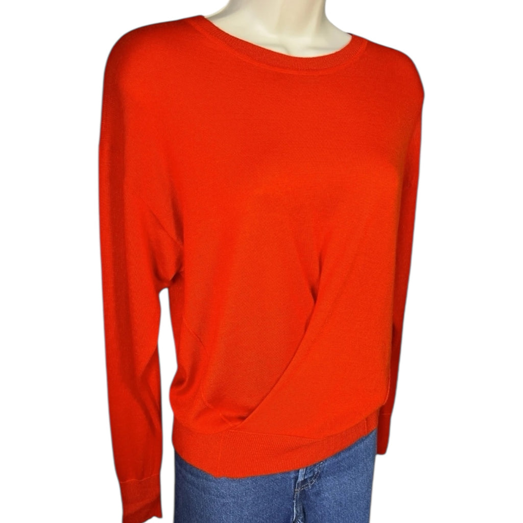 Isabel Marant Cashmere Silk Knit Jumper – Faux Wrap Sweater, FR36