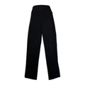 Isabel Marant Black High-Rise Cropped Cigarette Trousers – Cotton Blend Pants, FR40