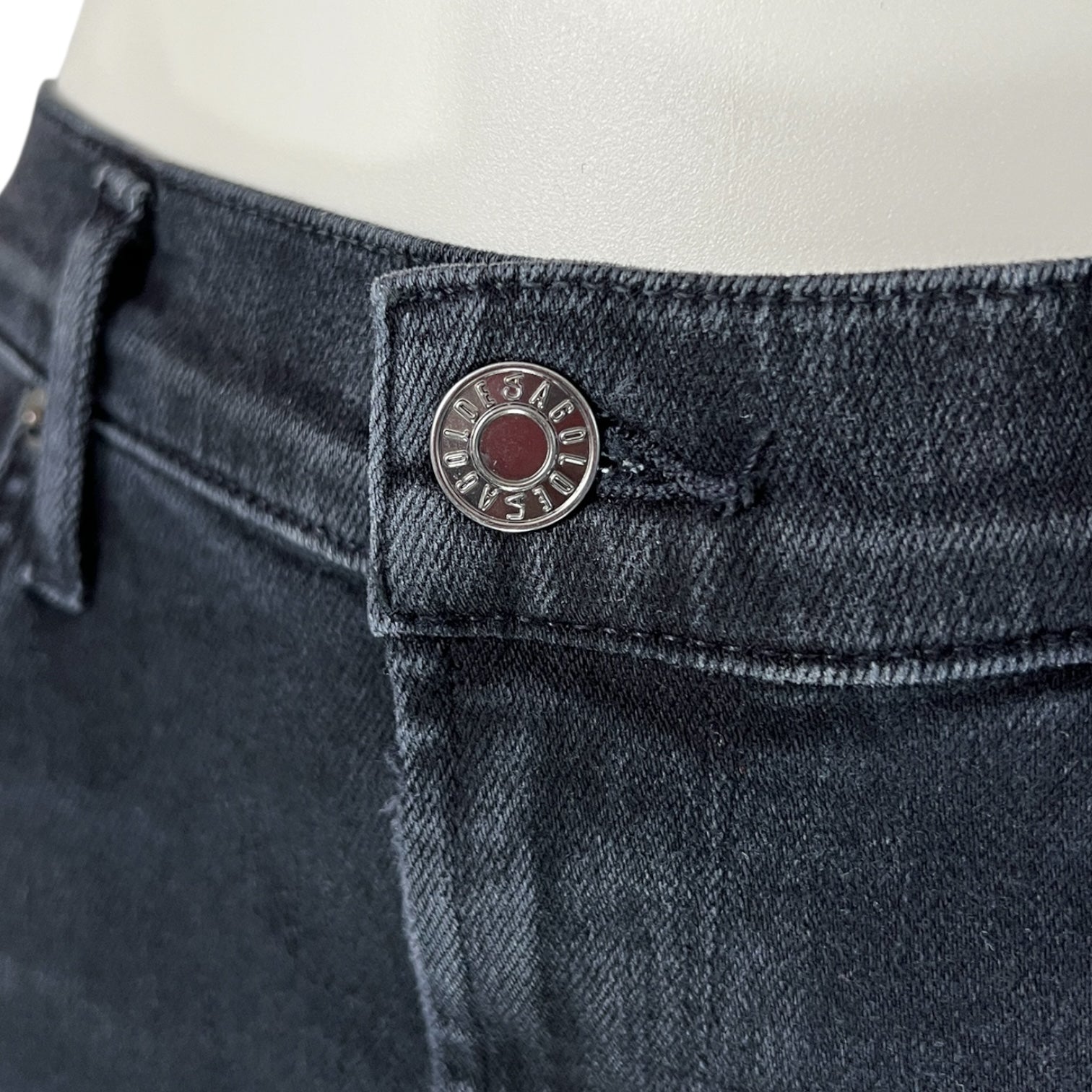 AGOLDE Sophie Ankle Mid Rise Jeans – Dark Room Wash, Size 30