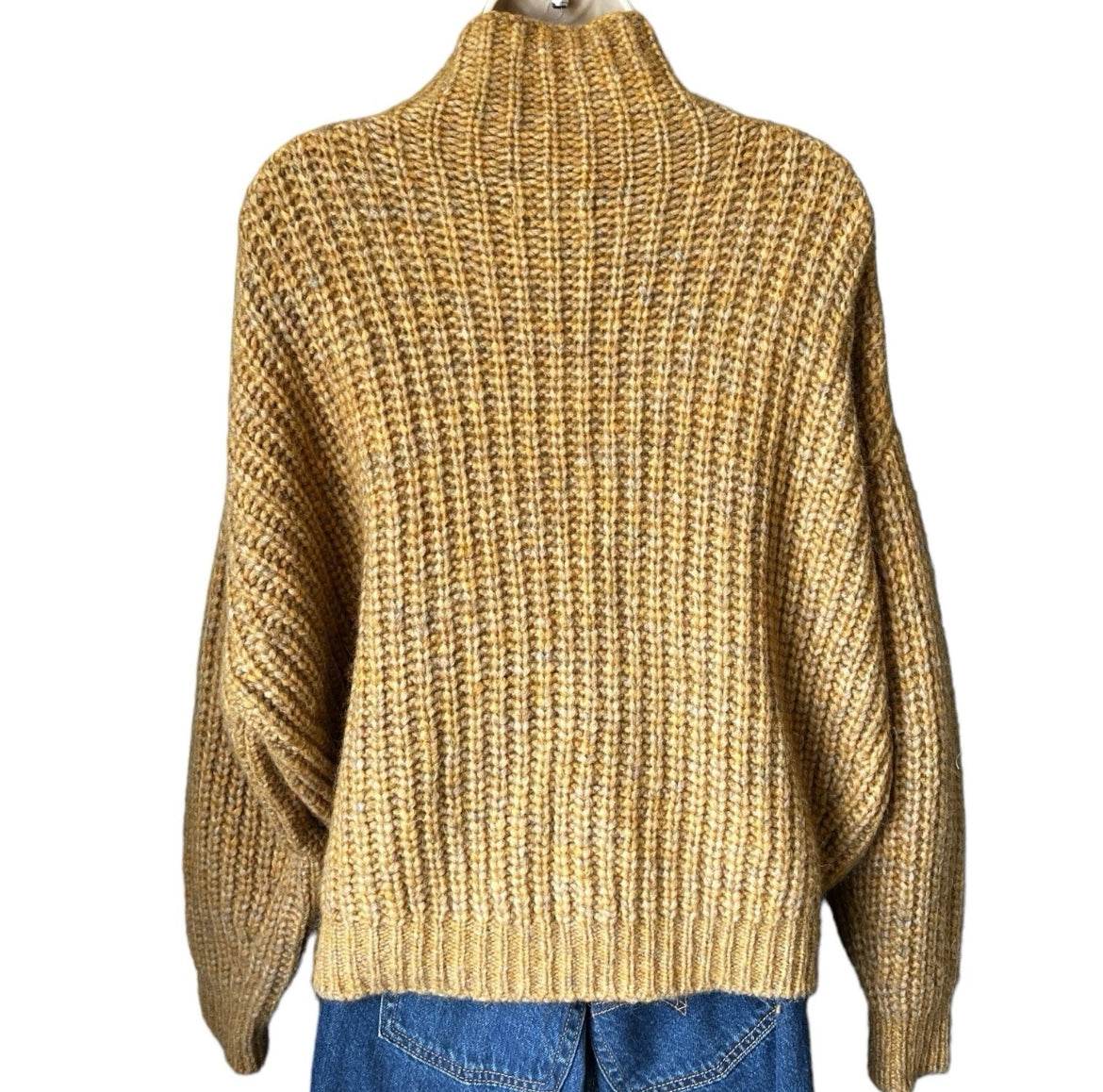 Isabel Marant Alpaca Wool Knit Jumper – Oversized, Mustard, FR38 – pre-loved