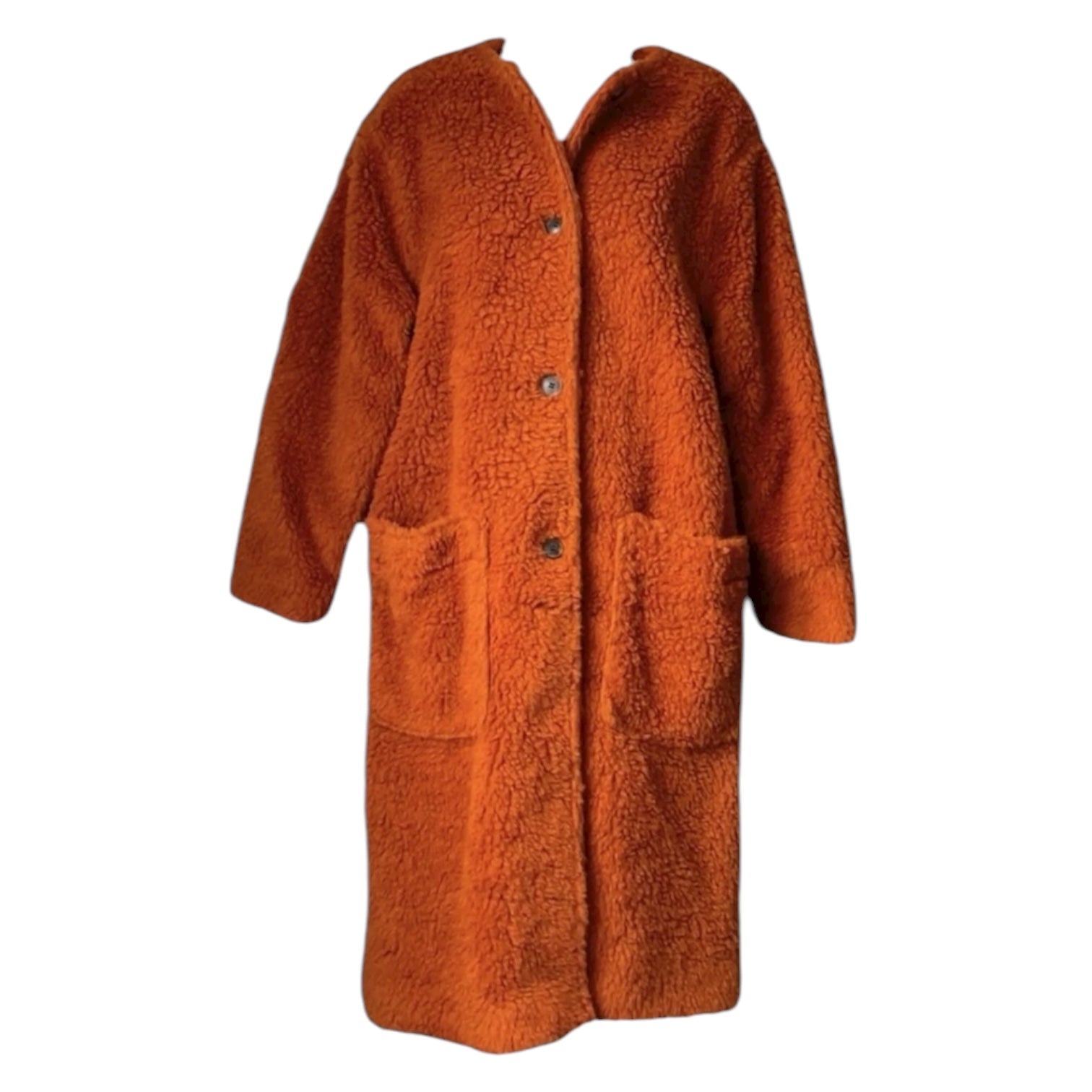 American Vintage Teddy Wool Mohair Alpaca Oversized Coat –  XS/S