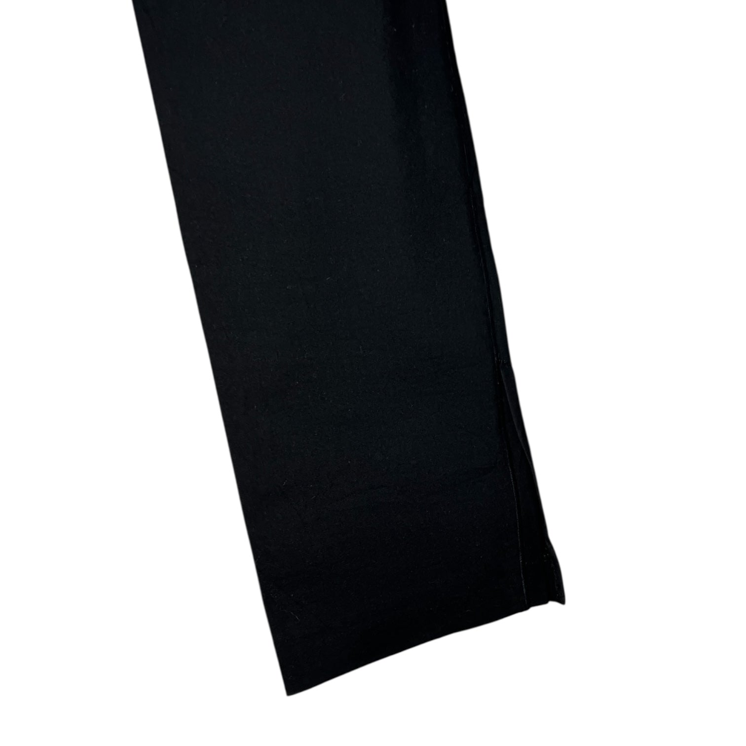 Isabel Marant Black High-Rise Cropped Cigarette Trousers – Cotton Blend Pants, FR40