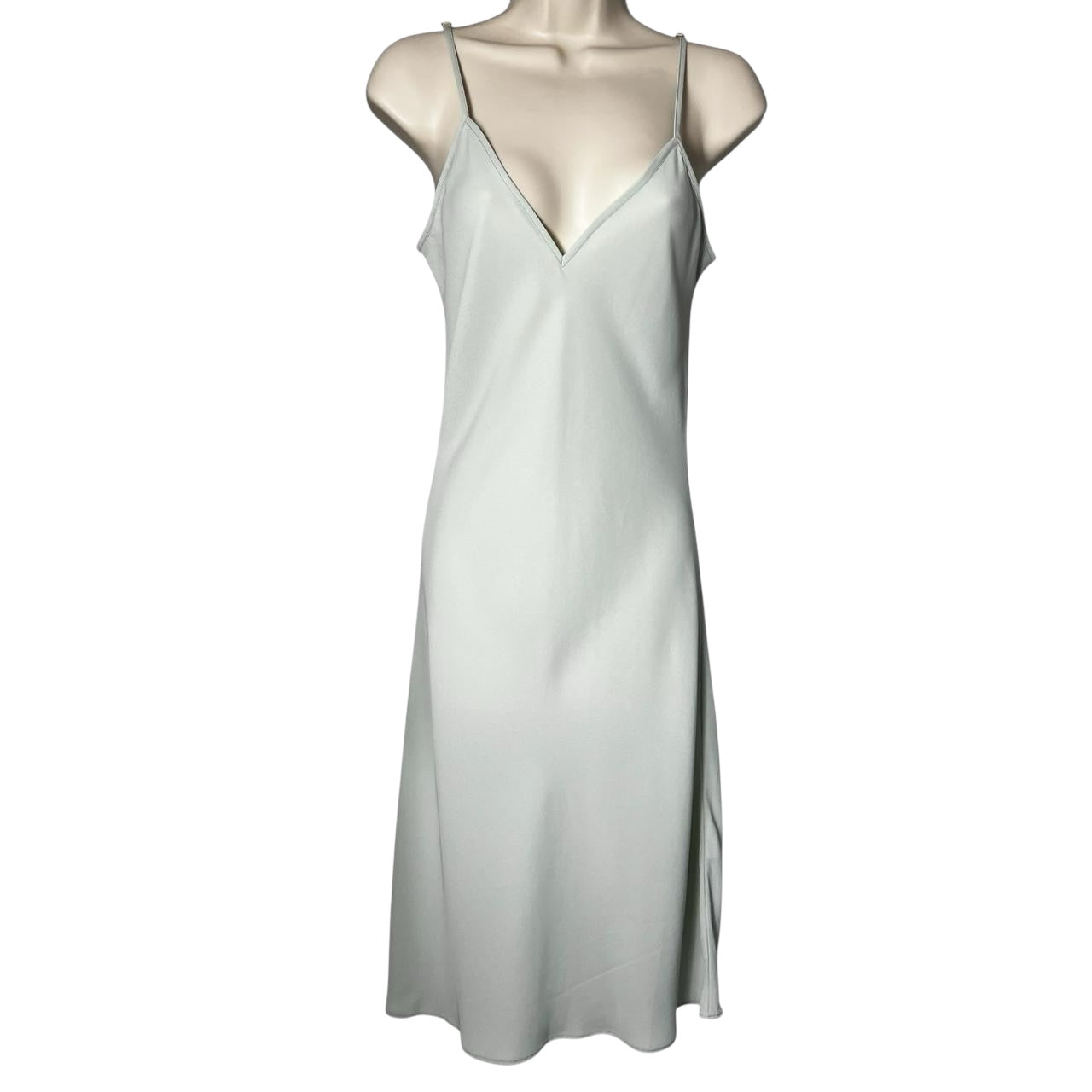 Stine Goya Metallic Stripe Relaxed Midi Dress – S