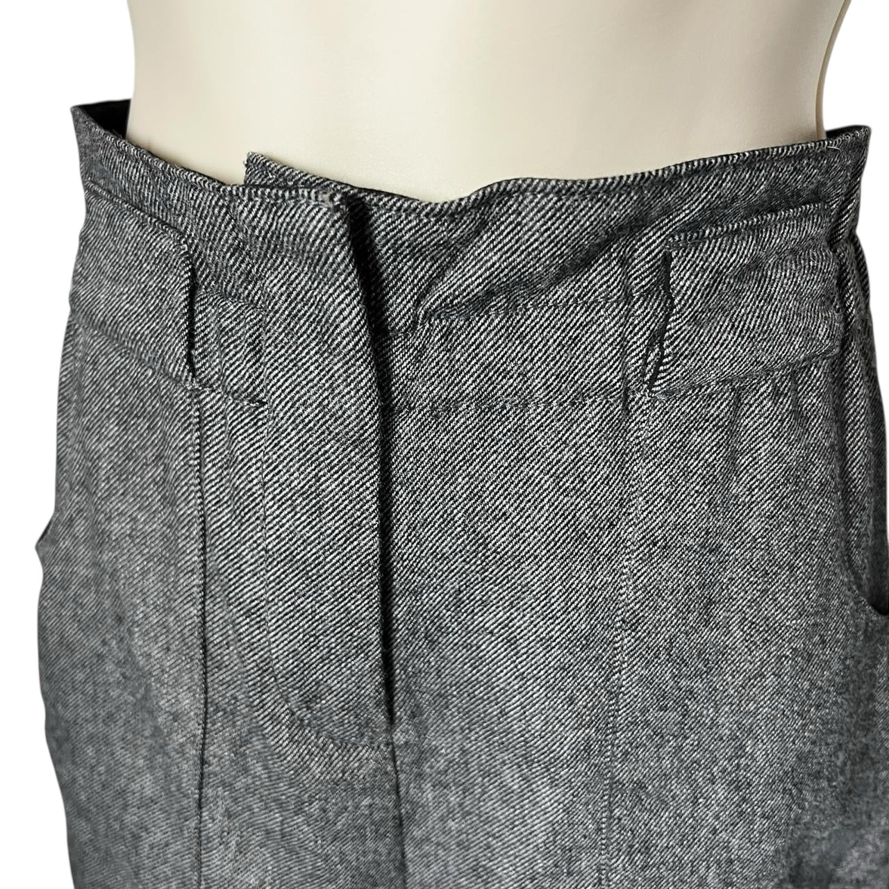 Ba&sh Wool Blend High-Rise Shorts – Size 1 (UK8)