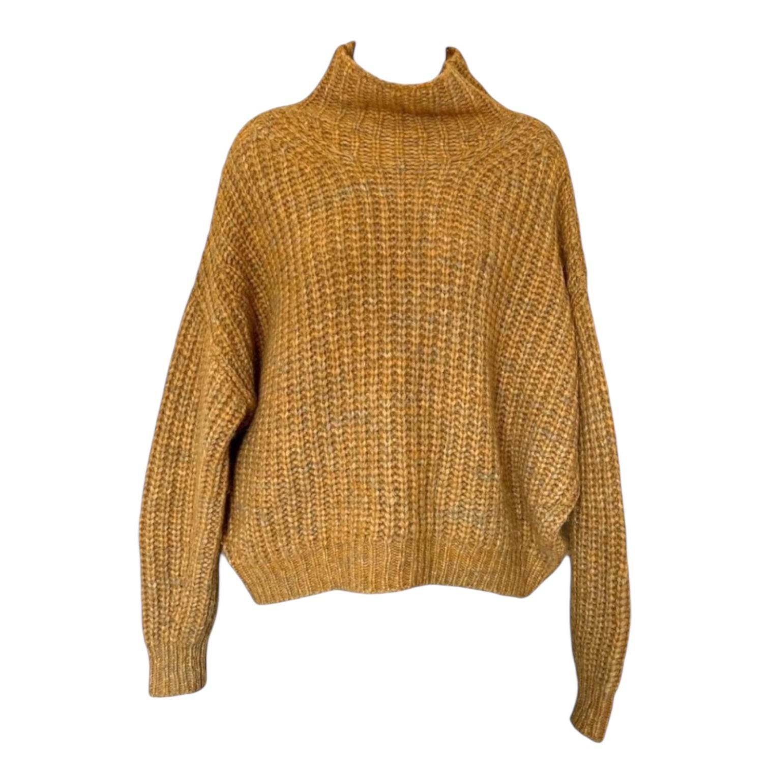 Isabel Marant Alpaca Wool Knit Jumper – Oversized, Mustard, FR38 – pre-loved